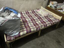 忆恬墨【免安装】折叠床 单人床1.2米实木床午休午睡床简易折叠硬板床 免安装加粗加厚单床 120cm宽*196cm长 实拍图
