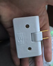 【京东物流】多功能一转三插座插排开关办公家用可旋转多功能插座转换器靠墙不挡开关扩展多孔插座 【超值体验】白色一个装 实拍图