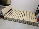 单人床实木床1.2米1.5米双人床架出租房屋卧室简易木头硬板小床 【透气款】实木床-30cm高 宽1200mm*长2000mm 实拍图