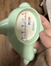 十月结晶婴儿水温计宝宝洗澡测水温儿童精准洗澡温度计 绿色 实拍图
