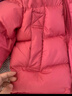 保姆鹅  【风墙】儿童羽绒服宝宝中长款护脸加厚外套保暖童装[NG2664] 石榴粉 120 实拍图