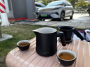 几物森林 茶具套装旅行茶具快客杯户外单人便携式功夫茶具陶瓷茶杯送礼 实拍图