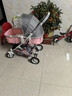 逗逗熊高景观婴儿推车两用避震轻便儿童车推车可折叠宝宝可坐可躺BB车 旗舰藕粉+全功能+单手收+橡胶轮 实拍图