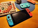 Nintendo Switch任天堂日版续航增强版红蓝手柄游戏主机 便携游戏掌机休闲家庭聚会 实拍图