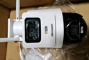 HIKVISION海康威视无线双摄像头室外WiFi云台360度无死角全彩夜视800万手机远程防水双向语音带128G卡 实拍图