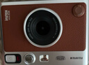 富士（FUJIFILM）instax 拍立得minievo/wideevo/Liplay一次成像相机 即拍即得相纸 生日礼物 送礼奖品 女生礼物 拍立得 EVO 棕色【70%客人选择】 官方标配【不含 实拍图