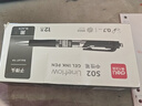 得力（deli）按动中性笔签字笔 0.7mm子弹头按动笔水笔 办公用品 黑色 12支/盒 P0S02 实拍图
