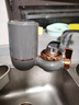 美的（Midea）净水器水龙头过滤器家用自来水滤水器直饮前置过滤器厨房卫生间通用除水垢除余氯双出水可清洗滤芯 一机七芯【五年免换芯】 实拍图