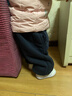 嘟嘟家宝宝加绒裤子冬季加绒儿童加厚长裤男童童装保暖女童冬装 藏青色 实拍图