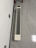 美的（Midea）【APP智能】石墨烯家用踢脚线取暖器 遥控电热电暖器 浴室速热电暖气 节能暖风机全屋升温HDS22LYR 实拍图