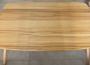 AEY折叠茶几客厅家用简约小户型实木免安装易收纳小桌子 100*50cm 实拍图