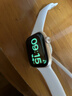 Apple/苹果 【新年礼】Watch S11 智能手表GPS款42毫米玫瑰金色铝金属表壳淡桃粉色运动型表带M/L 实拍图