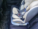 Heekin德国 儿童安全座椅汽车用0-4-12岁婴儿宝宝360度旋转ISOFIX硬接口 时尚灰(ISOFIX+360度旋转) 实拍图