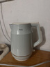 美的（Midea）电热水壶 2L大容量 1800W大功率速沸双层防烫 304食品级不锈钢无缝内胆烧水壶电水壶年货 SH20M119 实拍图
