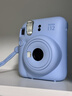 富士（FUJIFILM）instax  mini12 一次成像 立拍立得相机 mini12 绣球蓝 官方标配（无相纸及周边配件） 实拍图
