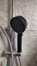 增压花洒喷头黑武士魔幻五档淋浴花晒头淋雨喷淋花酒超强单热水器 黑武士硬刺花洒1个 实拍图