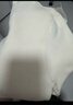 三彩2025冬季新款纯色坑条针织衫圆领修身毛衫显瘦内搭打底M 珍珠白 S 155/80A 实拍图