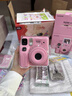 INSTAX富士instax立拍立得 一次成像相机 mini12精美礼盒 樱花宝贝 含10张fafa花边相纸 实拍图