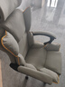 锦汐电脑椅办公椅子电竞椅家用人体工学椅老板椅主播靠背椅皮革转椅 灰色-工学椅【含乳胶坐垫】 实拍图