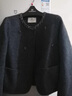 香影刘些宁同款香影双面呢纯羊毛大衣女冬季灰色蓝莓硬糖短款毛呢外套 深灰 L 165/88A/110-125斤 实拍图