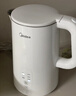 美的（Midea）电热水壶烧水壶家用养生自动断电冲奶一体恒温壶食品304不锈钢1500W速热1.5升大容量 SH15X301 实拍图