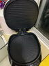 美的（Midea）电饼铛家庭用上下盘可拆洗蒸汽烤盘家用双面加热加深加大烙饼煎饼锅三明治早餐机电煎锅烤肉电烤盘 【上下双盘可拆洗丨31mm加深盘】JKC3078 实拍图
