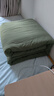 三五八五 学生军训棉被子单人宿舍军绿棉花褥子被褥热熔被 4斤军绿棉花被【150*200】 优质面料 实拍图