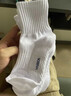 回力袜子男7A抗菌防臭运动耐磨透气减震按摩底跑步篮球袜中筒休闲袜 混色 3双 实拍图