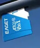 忆捷（EAGET）128GB TF（MicroSD）存储卡 A1 U3 V30 C10行车记录仪&安防监控专用内存卡 高速耐用 实拍图
