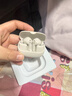漫步者（EDIFIER）FitBuds Pro真无线主动降噪蓝牙耳机太空舱入耳式低延迟轻奢学生音乐游戏运动礼物适配于苹果华为 【皮革纹理设计】晨曦白+收纳袋 实拍图