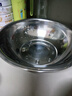 带盖和面盆厨房烘焙家用火锅盆洗菜打蛋汤锅盆醒面盆料理盆 宽边盆27cm【带玻璃盖】 实拍图