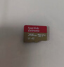 闪迪（SanDisk）256GB TF(MicroSD)内存卡 4K极速金卡A2 V30 U3行车记录仪 运动相机无人机 监控存储卡 读190MB/s 实拍图