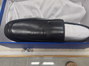 意尔康男鞋套脚舒适商务休闲爸爸一脚蹬皮鞋单鞋男 97973W 黑色 43 实拍图
