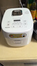 东芝（TOSHIBA）迷你电饭煲营养发芽米家用电饭煲 精致容量1-2人 IH立体加热多功能2升电饭锅双预约 RC-7HSC 实拍图