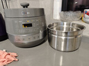 美的（Midea）【送礼好年货】0涂层精钢厚釜电压力锅5L双胆全自动智能预约家用煲汤煮饭煲MY-C5856G高压锅4-6人 实拍图