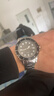 新款手表男士石英潮流商务钢带腕表 霸气黑水鬼 实拍图