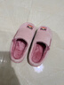 大嘴猴（paul frank）棉拖鞋女士秋冬季室内家居拖鞋毛绒保暖厚底棉鞋女款粉红250PF607 实拍图