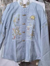 重回汉唐溶溶月竖领对襟袄马面裙套装原创明制汉服女款秋冬款 浅蓝色竖领对襟袄/预售 付款60天内发货 L 实拍图