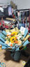 艾斯维娜鲜花速递向日葵混搭花束生日礼物全国同城配送 向日葵香槟韩式花束 实拍图