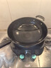九阳（Joyoung）电磁炉凹面电磁炉电磁灶电陶炉家用2200W大功率猛火多功能电池炉深凹弧面凹灶N2202【赠专用铁锅】 实拍图