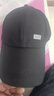 【热巴同款】加大棒球帽帽子男女大头围显脸小春夏字母百搭棒球帽 侧标-黑色 实拍图