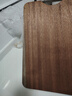 双枪乌金檀菜板 百年龄整木砧案板家用切菜食品抗菌防霉实木40*27*2.5 实拍图