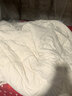 富安娜澳洲进口羊毛被100%纯羊毛被子纯棉冬季被芯双人约7.1斤230*229cm 实拍图