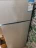 新飞（Frestec）小冰箱 冰箱小型双开门 迷你双门家用宿舍租房冷藏冷冻电冰箱节能省电 72L银【租房神器+行业热卖】升级款 实拍图