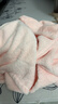 babycare婴儿浴巾暖绒洗澡巾光暖黑科技baby绒带帽斗篷-小粉象105*105cm 实拍图