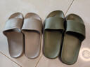京东京造【糖果拖】拖鞋居家男士防滑轻便情侣防臭浴室拖凉拖鞋墨绿40-41 实拍图