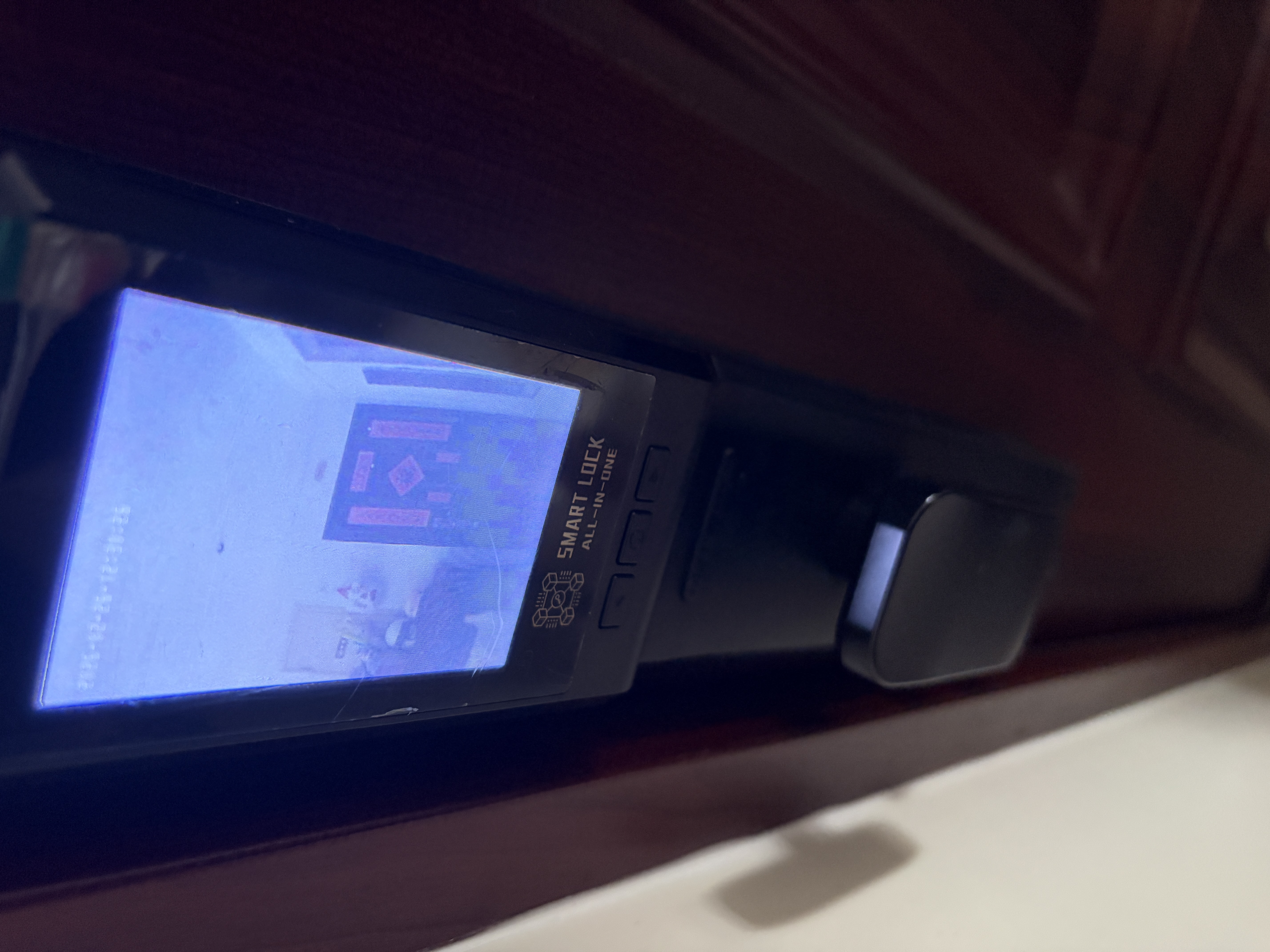 智能锁专用锂电池通用型指纹锁电子锁密码锁可充电锂离子电池组 ZNS-09F1(4200mAh)【P-P+C+P+P-】 实拍图