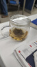 富光花茶杯 男女士茶水分离杯子 双层办公泡茶玻璃杯带把高硼硅水杯 实拍图