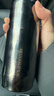 飞剑（feijian）纯钛保温杯高档焖茶杯茶水分离户外泡茶水杯商务办公礼品钛杯定制 曜石黑390ml 实拍图