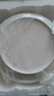 洁雅杰陶瓷盘家用白盘子8英寸中式釉下彩深盘菜盘陶瓷汤盘4只装竖纹白瓷 实拍图